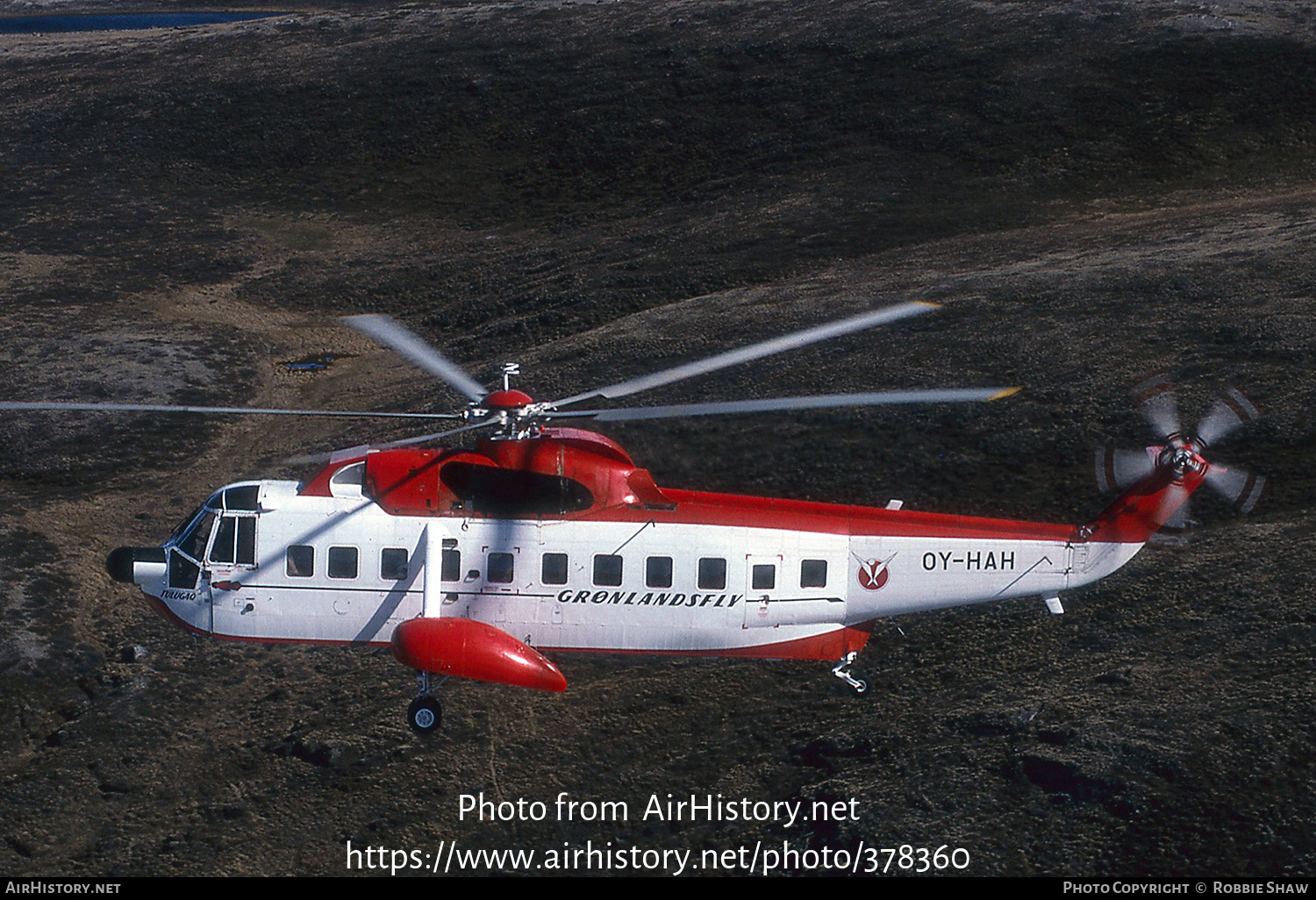 Aircraft Photo of OY-HAH | Sikorsky S-61N | Greenlandair - Grønlandsfly | AirHistory.net #378360