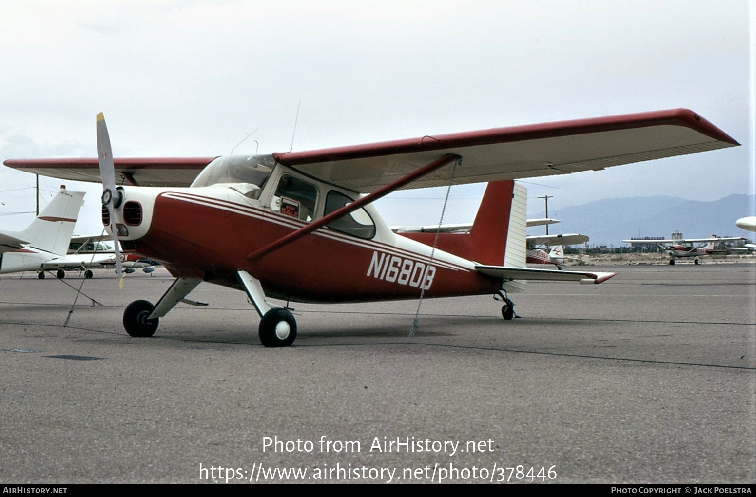 Aircraft Photo of N1680B | Luscombe 11A Sedan | AirHistory.net #378446