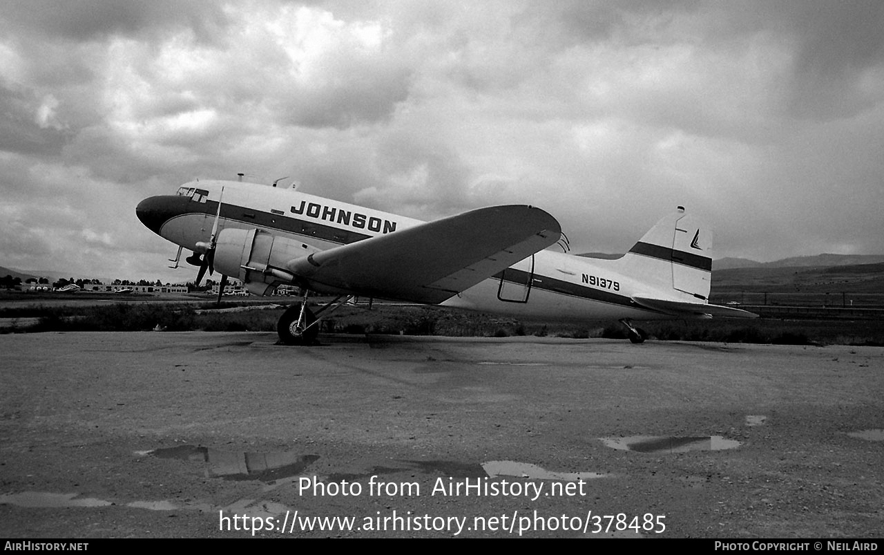 Aircraft Photo of N91379 | Douglas C-47A Skytrain | Johnson Flying Service | AirHistory.net #378485