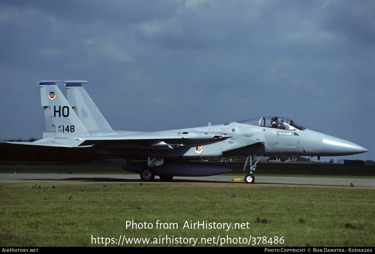 Aircraft Photo of 77-0148 | McDonnell Douglas F-15A Eagle | USA - Air Force | AirHistory.net #378486