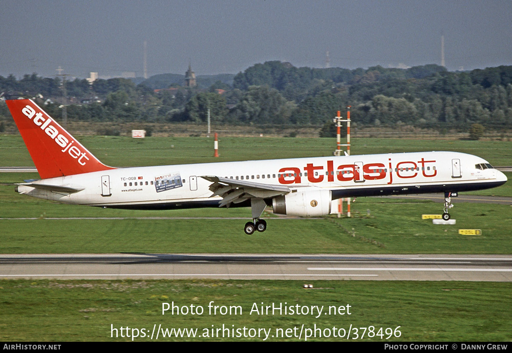 Aircraft Photo of TC-OGB | Boeing 757-225 | Atlasjet Airlines | AirHistory.net #378496