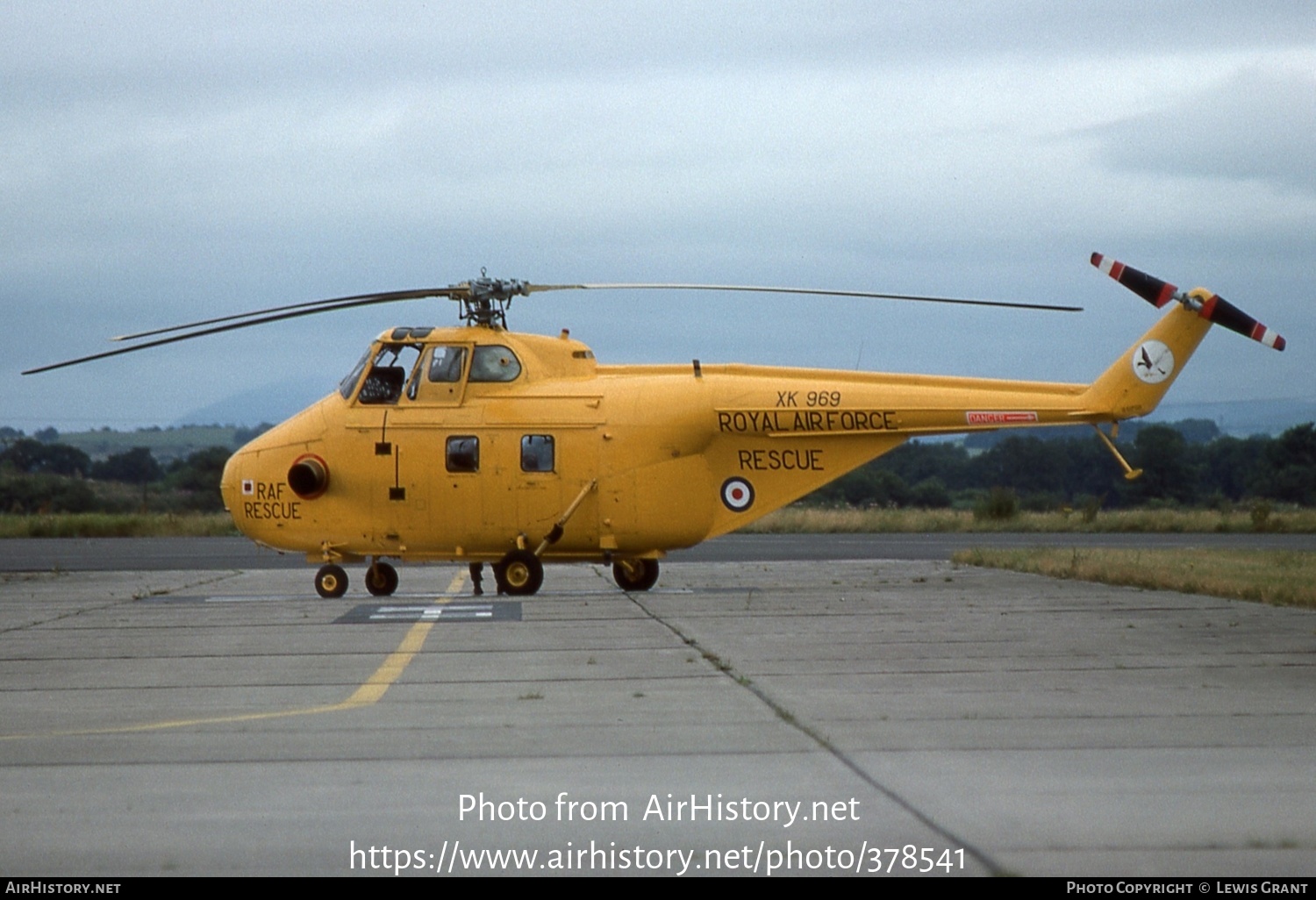 Aircraft Photo of XK969 | Westland WS-55-3 Whirlwind HAR10 | UK - Air Force | AirHistory.net #378541