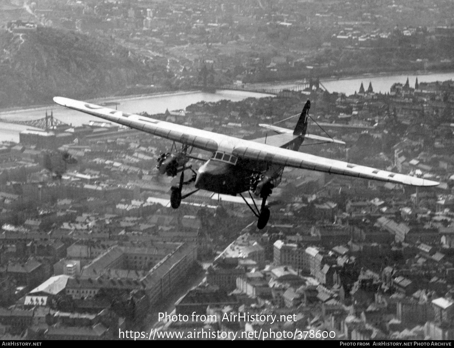 Aircraft Photo of HA-FNC | Fokker F.VIIIb | Malért - Magyar Légiforgalmi | AirHistory.net #378600