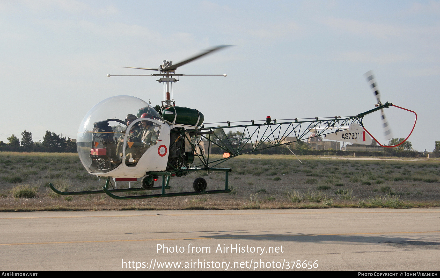 Aircraft Photo of AS7201 | Agusta AB-47G-2 | Malta - Air Force | AirHistory.net #378656