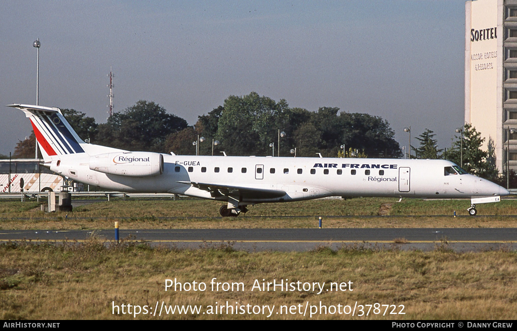 Aircraft Photo of F-GUEA | Embraer ERJ-145MP (EMB-145MP) | Air France | AirHistory.net #378722