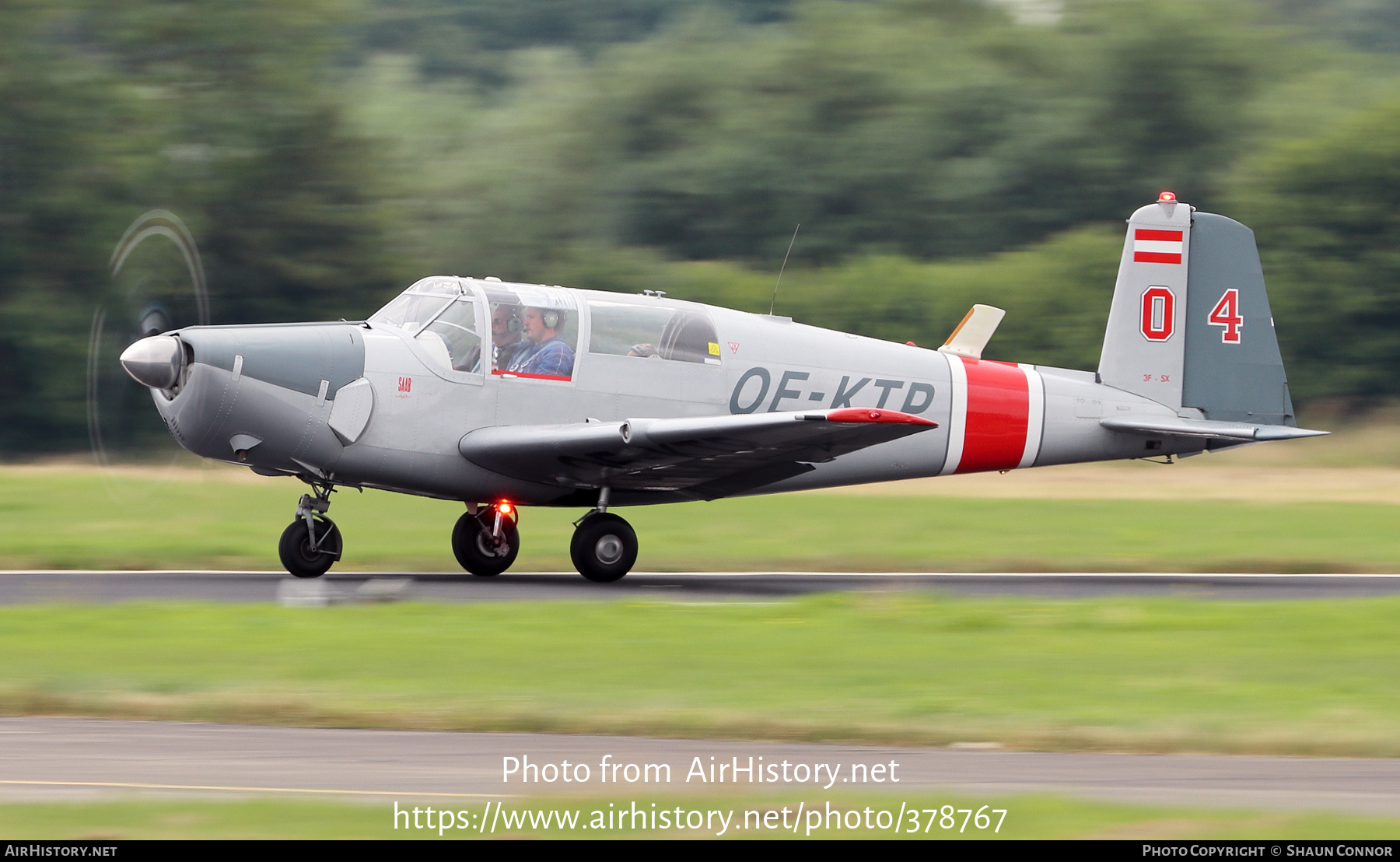 Aircraft Photo of OE-KTP / 3F-SX | Saab 91D Safir | AirHistory.net #378767