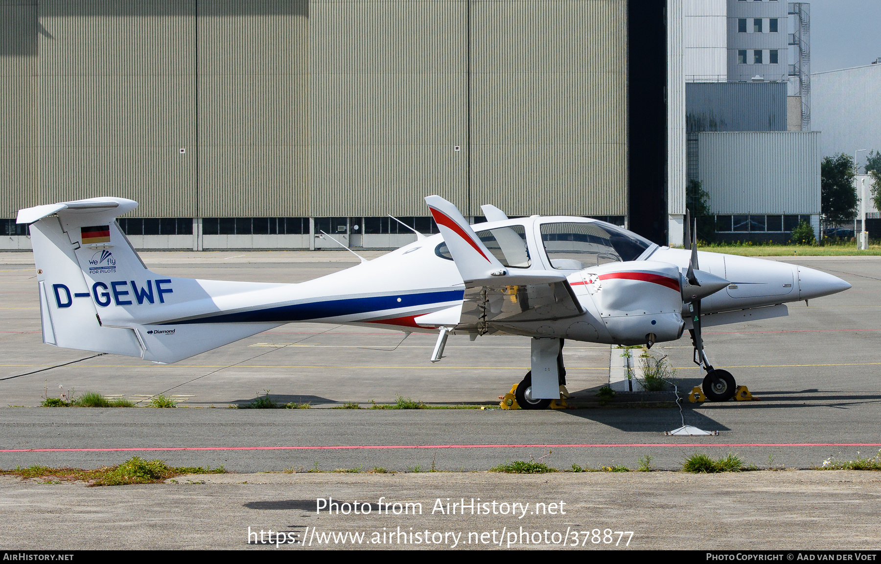 Aircraft Photo of D-GEWF | Diamond DA42 Twin Star | WeFly | AirHistory.net #378877