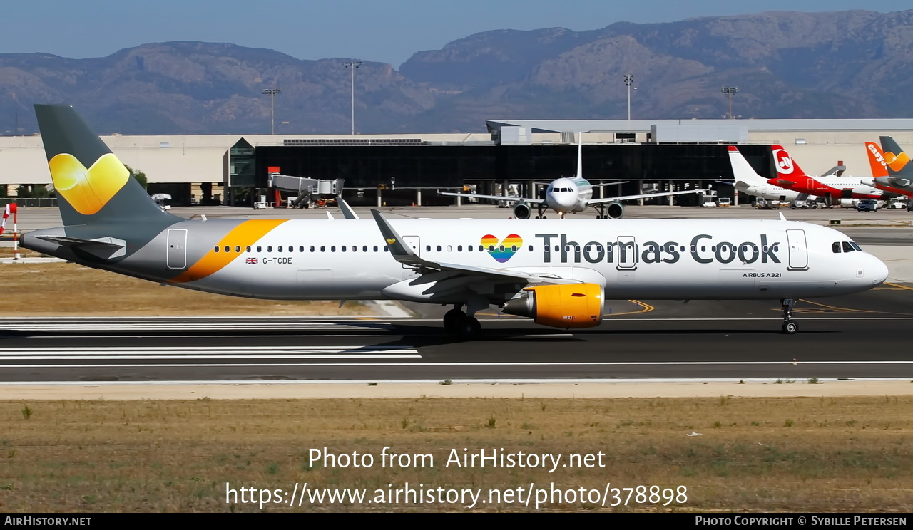 Aircraft Photo of G-TCDE | Airbus A321-211 | Thomas Cook Airlines | AirHistory.net #378898