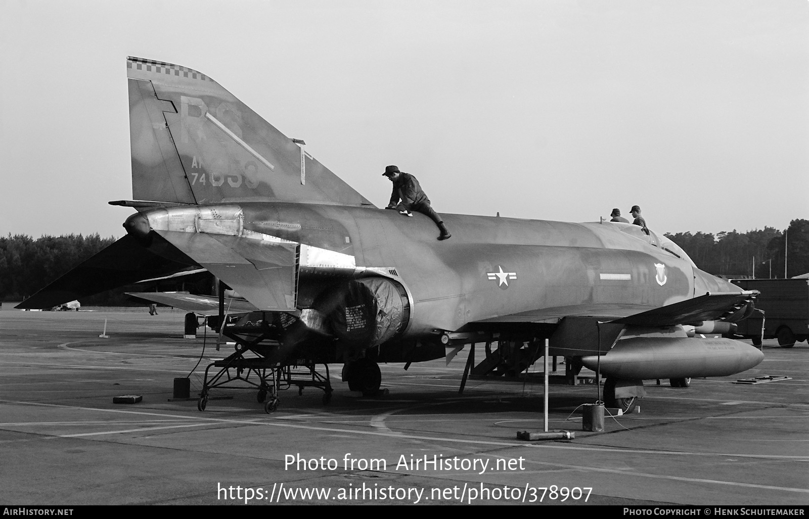 Aircraft Photo of 74-1653 / AF74-653 | McDonnell Douglas F-4E Phantom II | USA - Air Force | AirHistory.net #378907