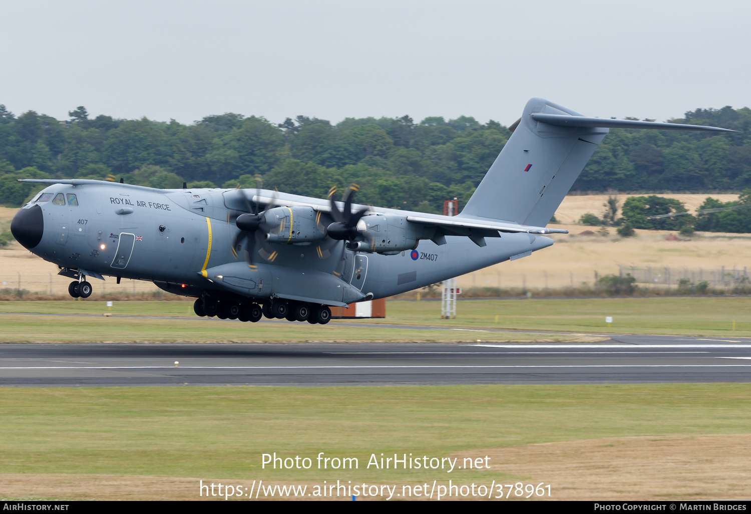 Aircraft Photo of ZM407 | Airbus A400M Atlas C1 | UK - Air Force | AirHistory.net #378961