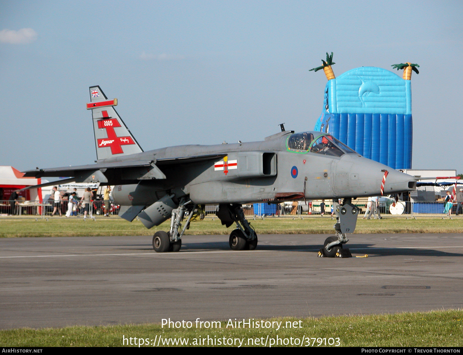 Aircraft Photo of XZ103 | Sepecat Jaguar GR3A | UK - Air Force | AirHistory.net #379103