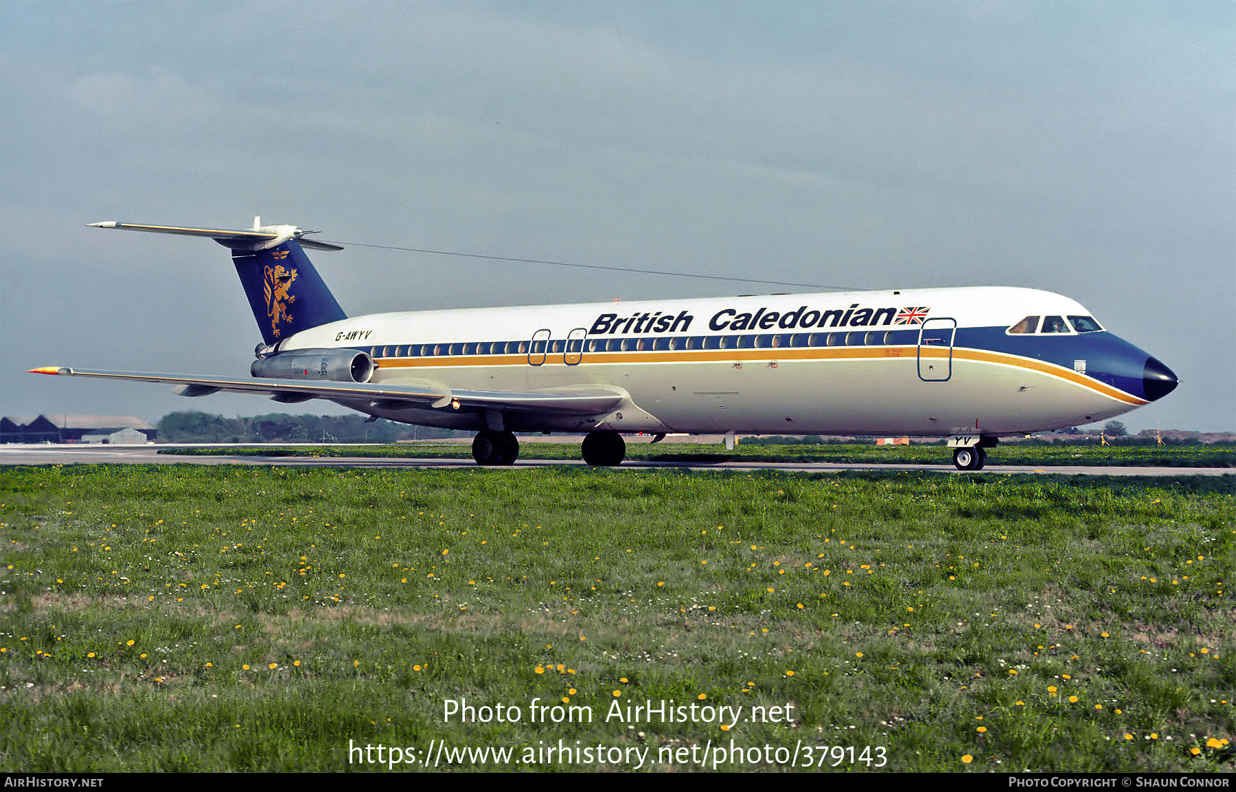 Aircraft Photo of G-AWYV | BAC 111-501EX One-Eleven | British Caledonian Airways | AirHistory.net #379143