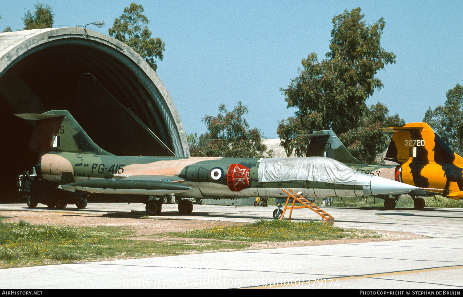 Aircraft Photo of 7415 | Lockheed F-104G Starfighter | Greece - Air Force | AirHistory.net #379174
