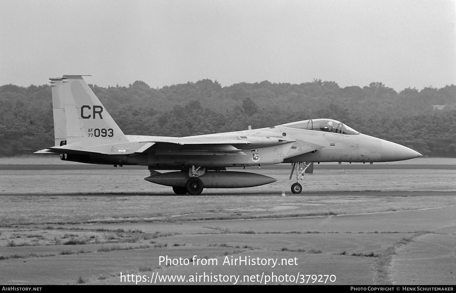 Aircraft Photo of 77-0093 / AF77-093 | McDonnell Douglas F-15A Eagle | USA - Air Force | AirHistory.net #379270