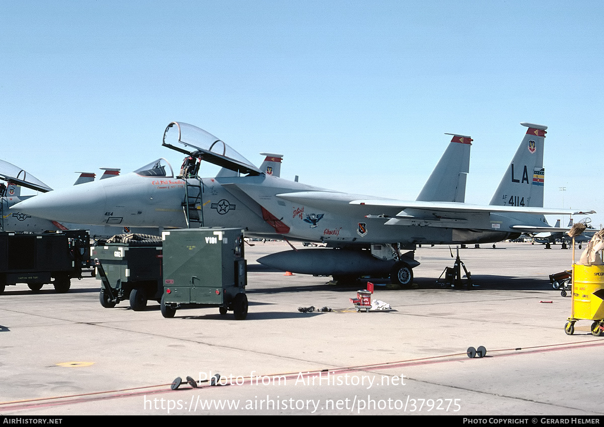 Aircraft Photo of 74-0114 | McDonnell Douglas F-15A Eagle | USA - Air Force | AirHistory.net #379275