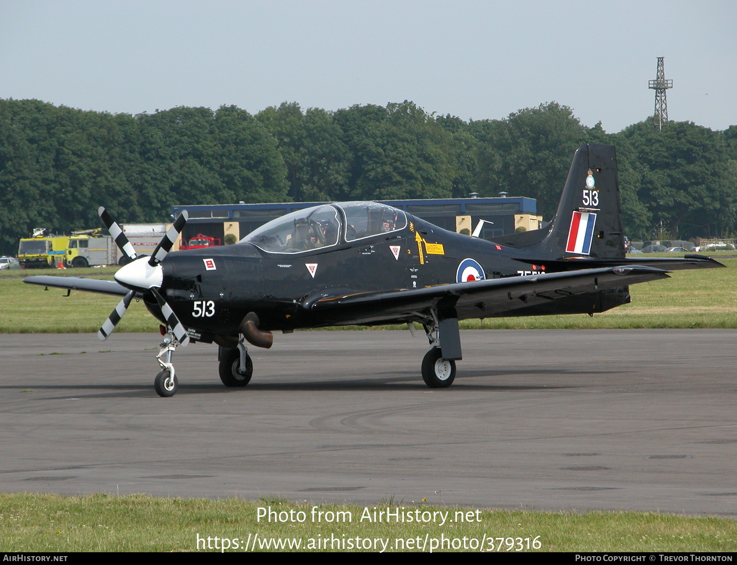 Aircraft Photo of ZF513 | Short S-312 Tucano T1 | UK - Air Force | AirHistory.net #379316