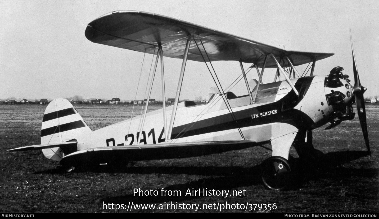 Aircraft Photo of D-2914 | Focke-Wulf Fw-44 Stieglitz | AirHistory.net #379356