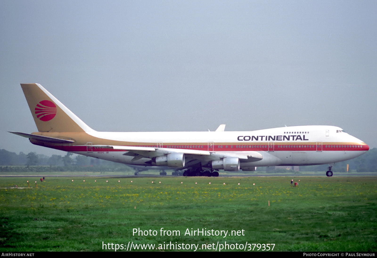 Aircraft Photo of N610PE | Boeing 747-238B | Continental Airlines | AirHistory.net #379357