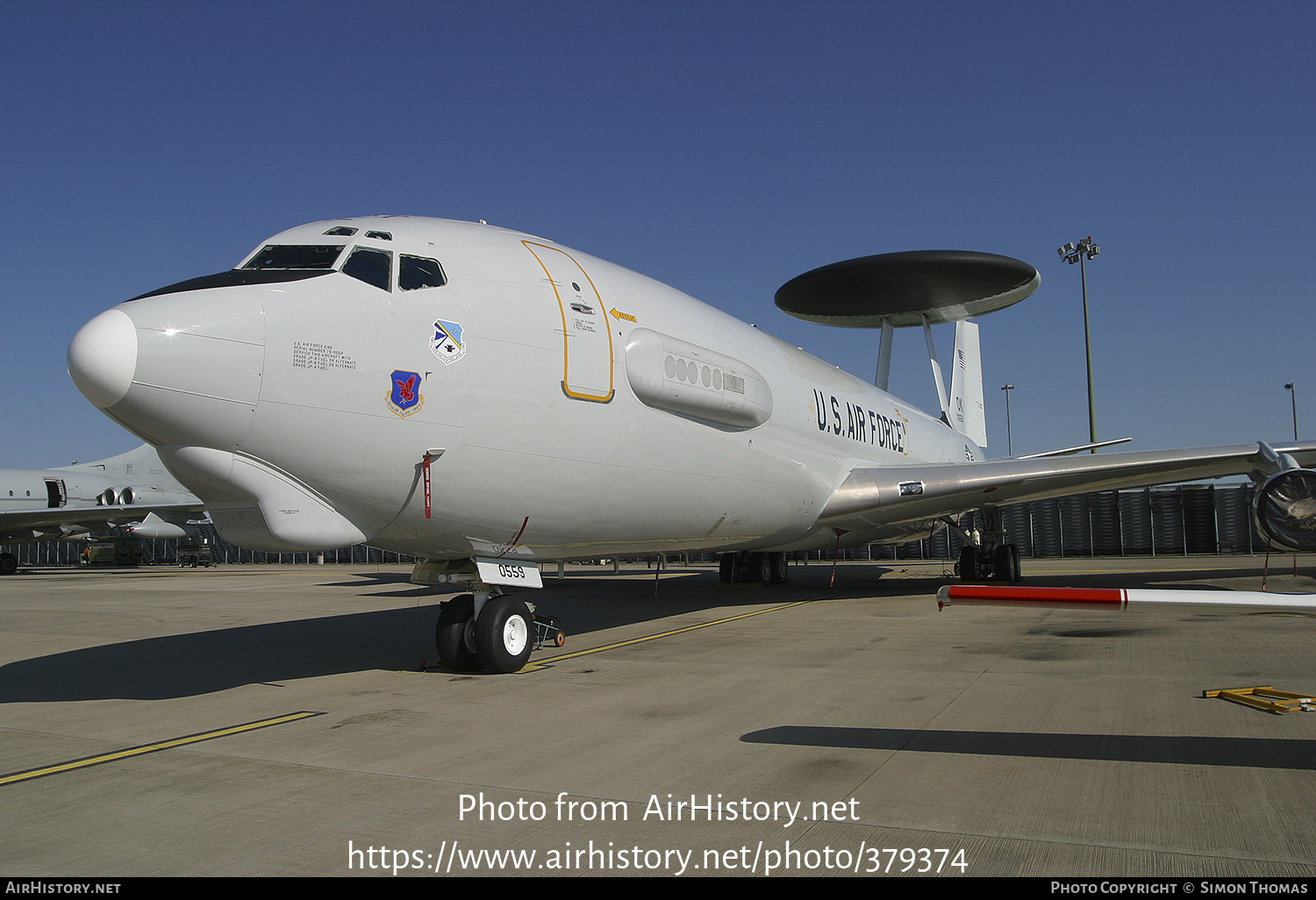 Aircraft Photo of 75-0559 / AF75-0559 | Boeing E-3B Sentry | USA - Air Force | AirHistory.net #379374