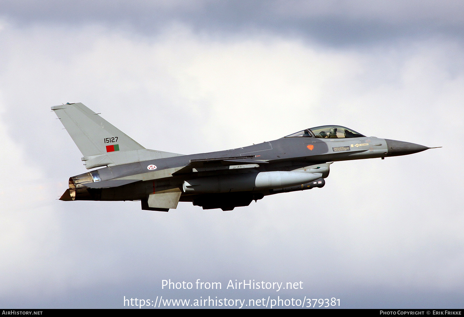 Aircraft Photo of 15127 | General Dynamics F-16AM Fighting Falcon | Portugal - Air Force | AirHistory.net #379381