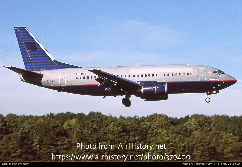 Aircraft Photo of VP-BTE | Boeing 737-522 | AirHistory.net #379400