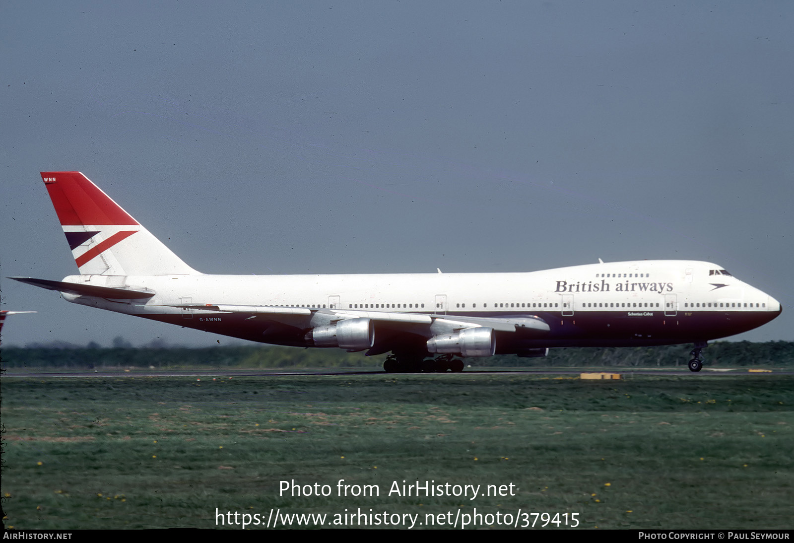 Aircraft Photo of G-AWNN | Boeing 747-136 | British Airways | AirHistory.net #379415