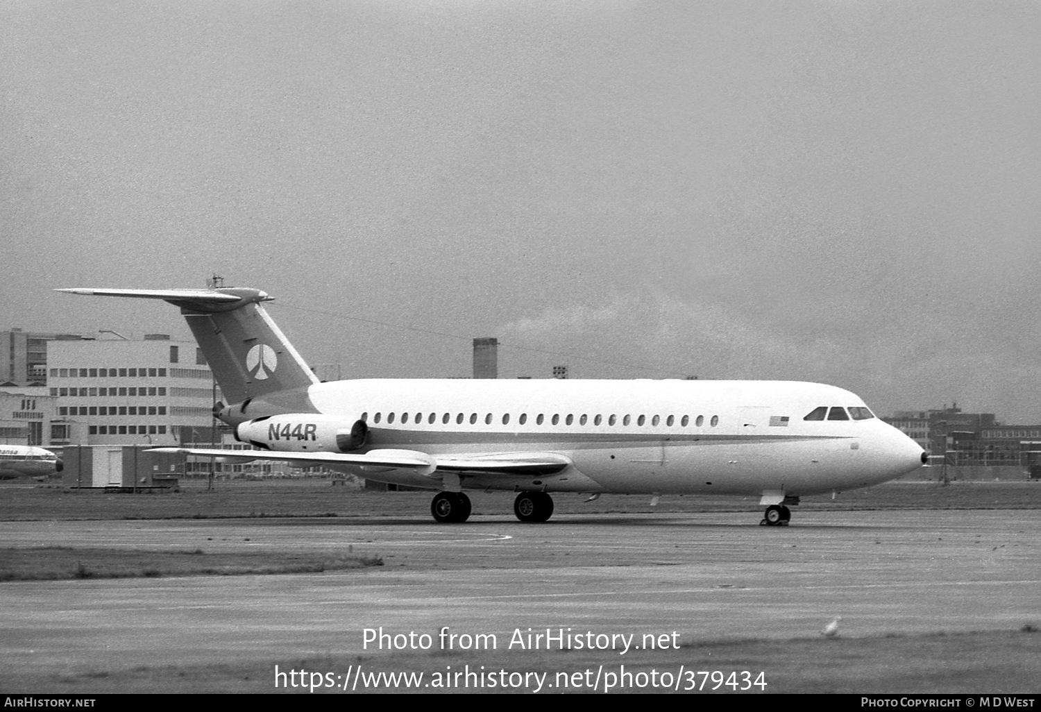 Aircraft Photo of N44R | BAC 111-419EP One-Eleven | AirHistory.net #379434