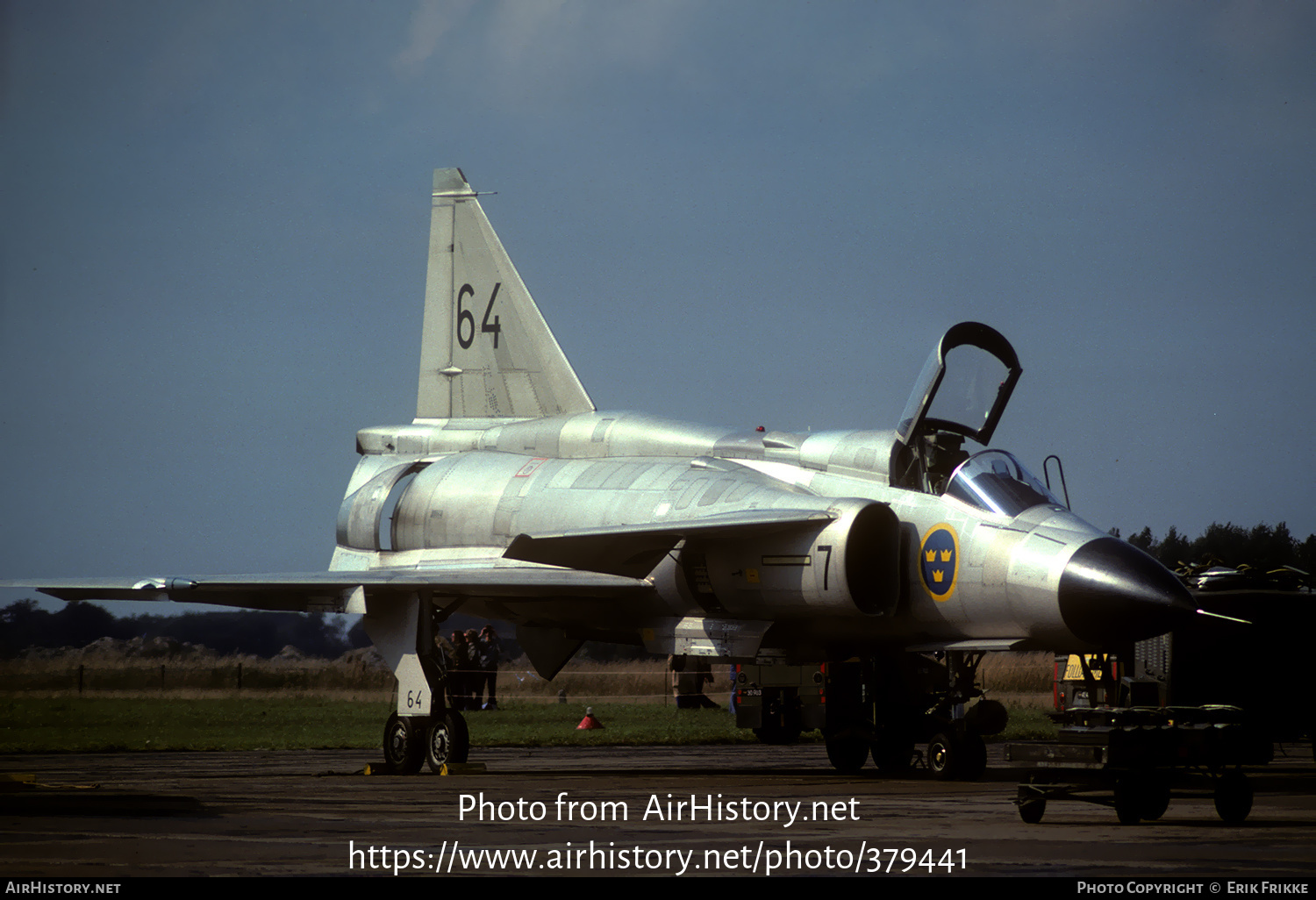 Aircraft Photo of 37064 | Saab AJ37 Viggen | Sweden - Air Force | AirHistory.net #379441