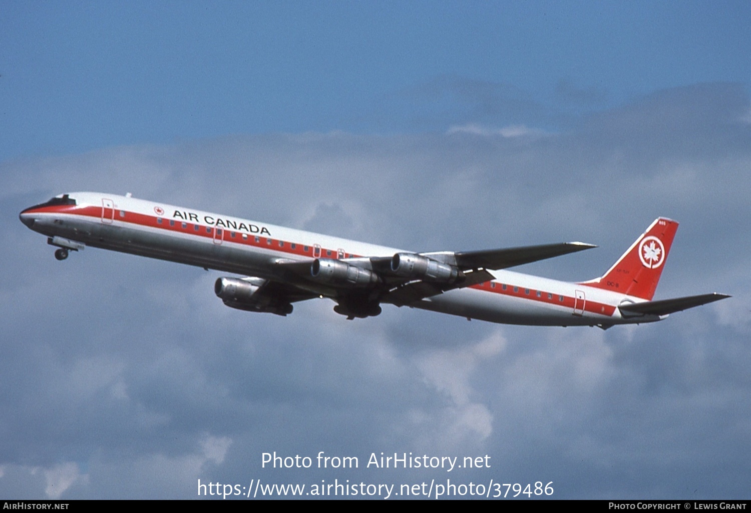 Aircraft Photo of CF-TJY | McDonnell Douglas DC-8-61 | Air Canada | AirHistory.net #379486