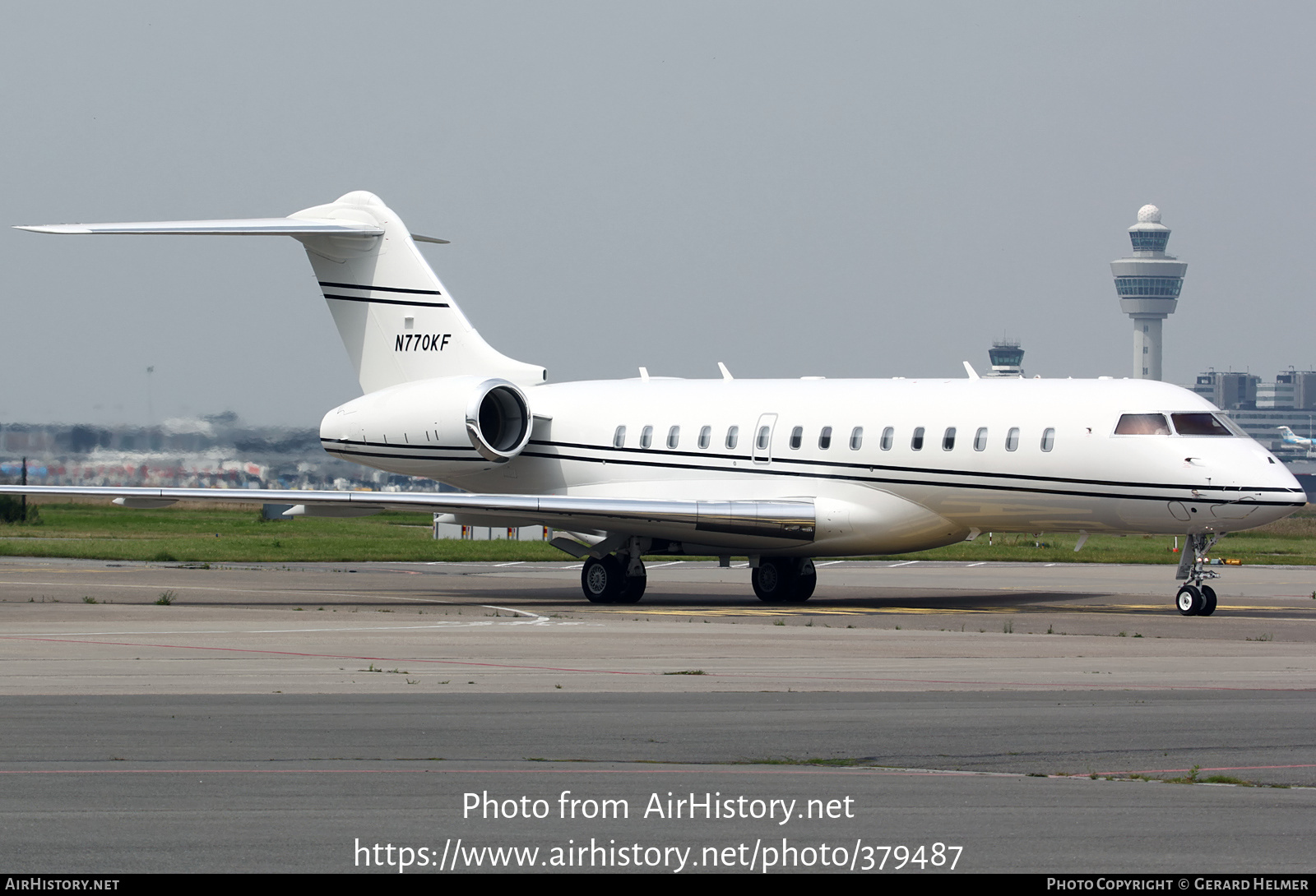 Aircraft Photo of N770KF | Bombardier Global 6000 (BD-700-1A10) | AirHistory.net #379487