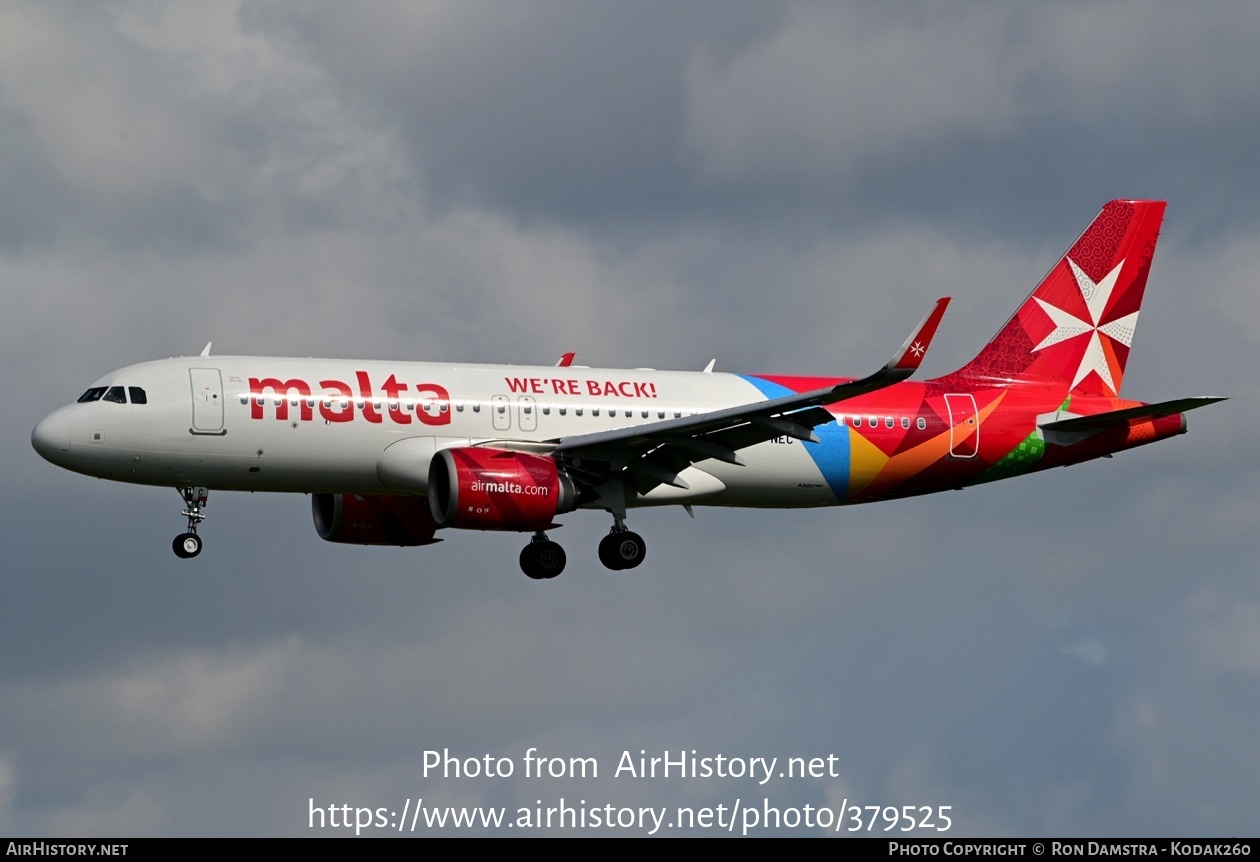 Aircraft Photo of 9H-NEC | Airbus A320-251N | Air Malta | AirHistory.net #379525