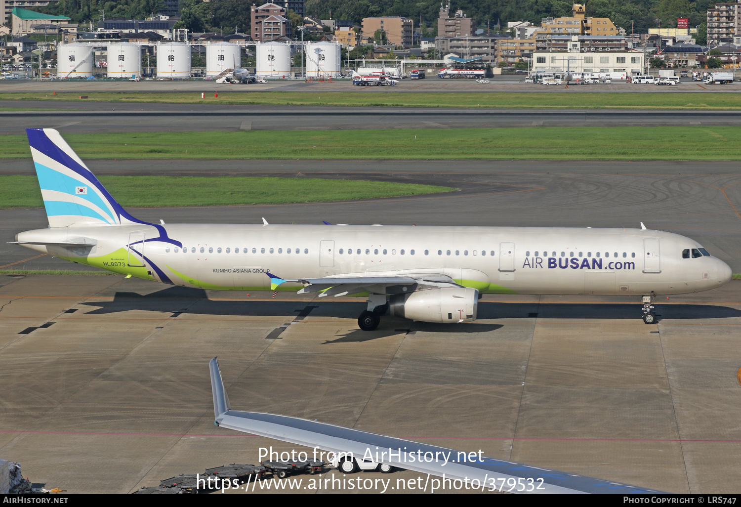 Aircraft Photo of HL8073 | Airbus A321-232 | Air Busan | AirHistory.net #379532