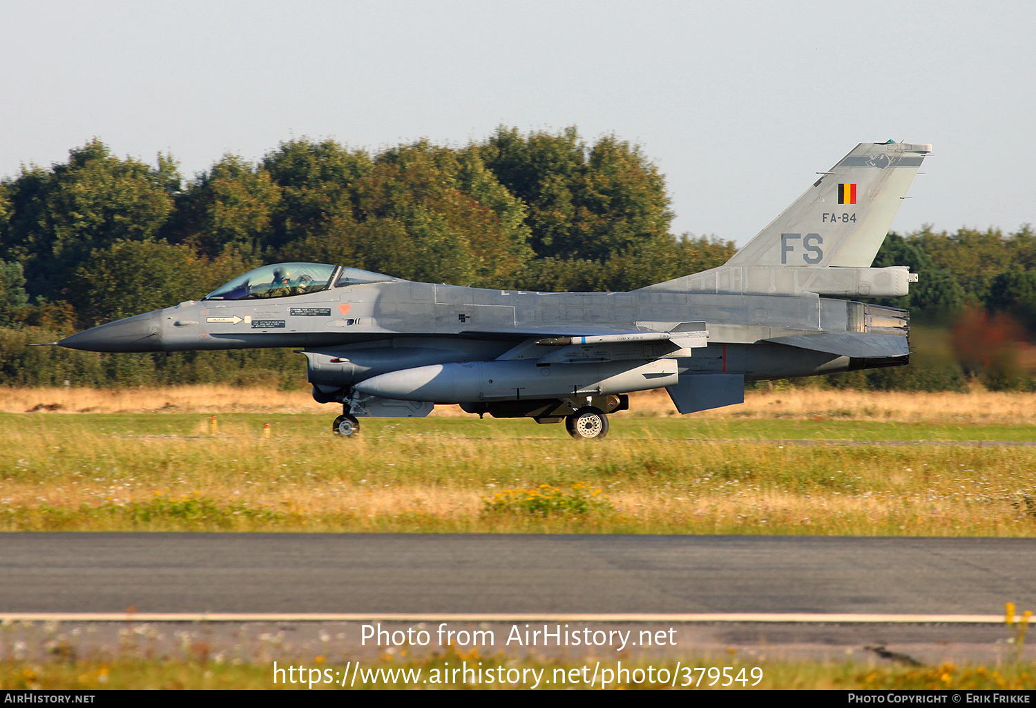 Aircraft Photo of FA-84 | General Dynamics F-16AM Fighting Falcon | Belgium - Air Force | AirHistory.net #379549