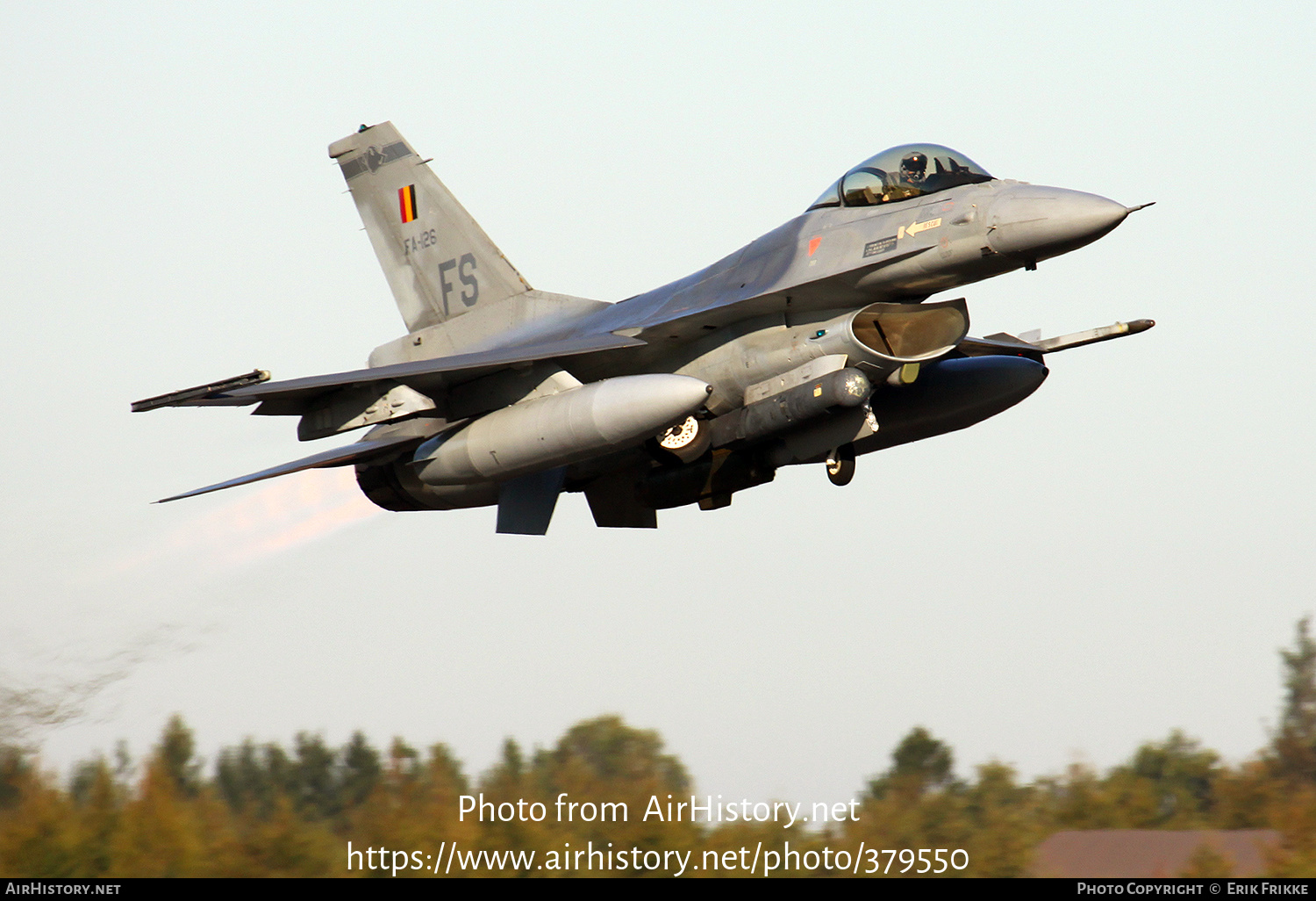 Aircraft Photo of FA-126 | General Dynamics F-16AM Fighting Falcon | Belgium - Air Force | AirHistory.net #379550