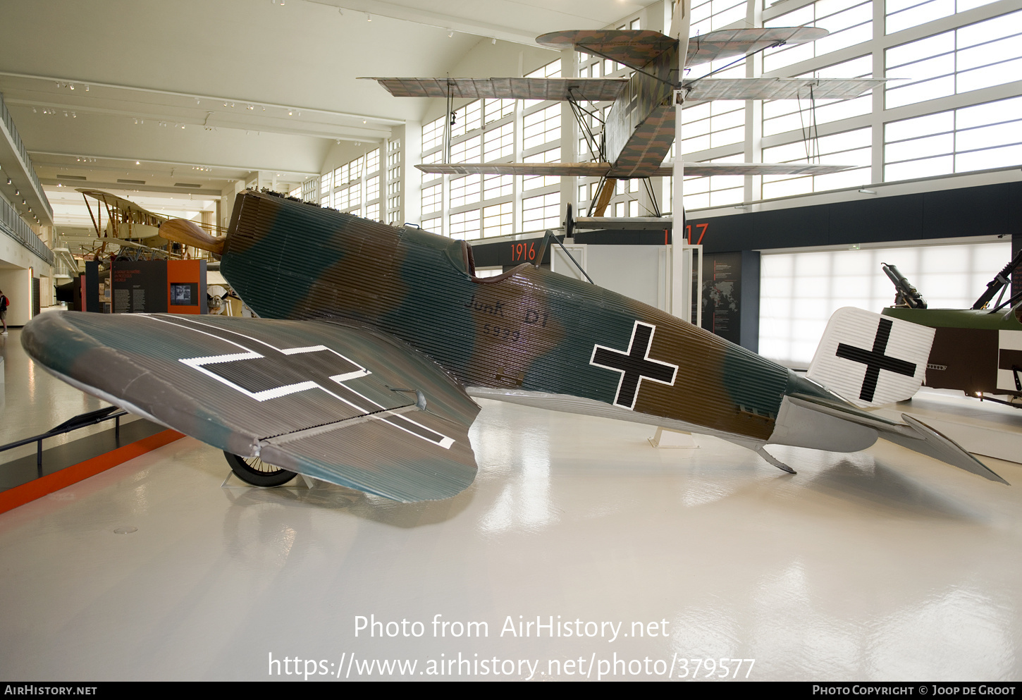 Aircraft Photo of D.5929/18 / 5929 | Junkers D-I (J-9) | Germany - Air Force | AirHistory.net #379577