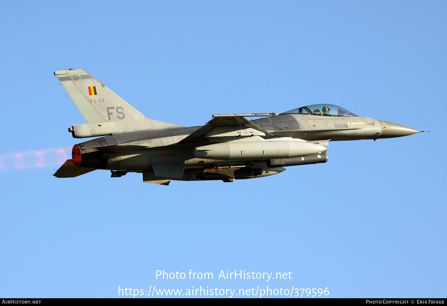 Aircraft Photo of FA-84 | General Dynamics F-16AM Fighting Falcon | Belgium - Air Force | AirHistory.net #379596