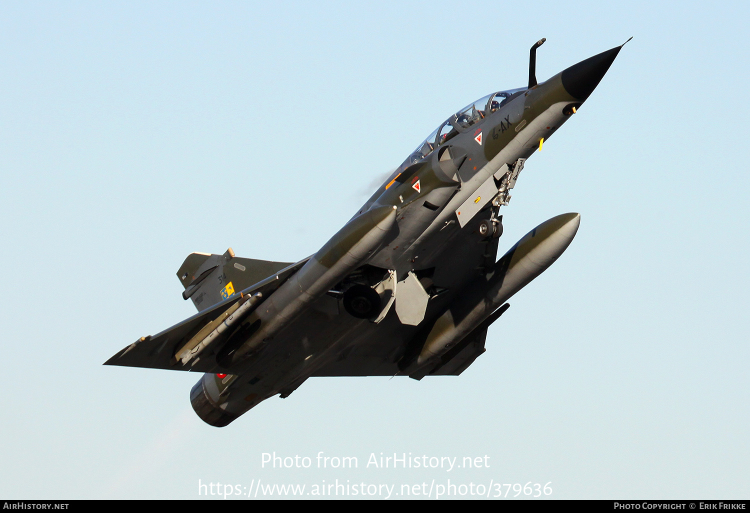 Aircraft Photo of 314 | Dassault Mirage 2000N | France - Air Force | AirHistory.net #379636