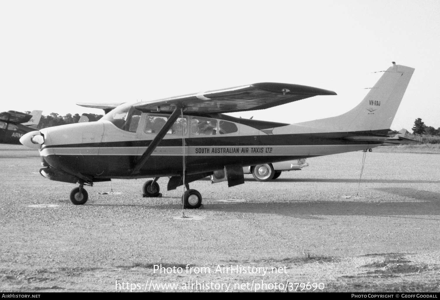 Aircraft Photo of VH-RDJ | Cessna 210A | South Australian Air Taxis - SAAT | AirHistory.net #379690