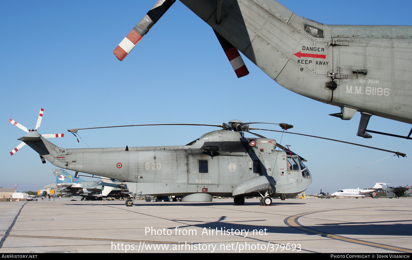 Aircraft Photo of MM5021N | Agusta SH-3D Sea King (AS-61) | Italy - Navy | AirHistory.net #379693