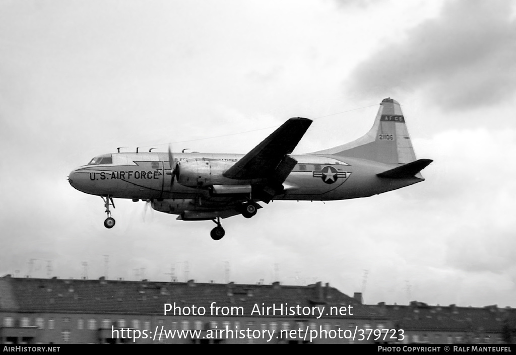 Aircraft Photo of 52-1106 / 21106 | Convair ET-29C | USA - Air Force | AirHistory.net #379723