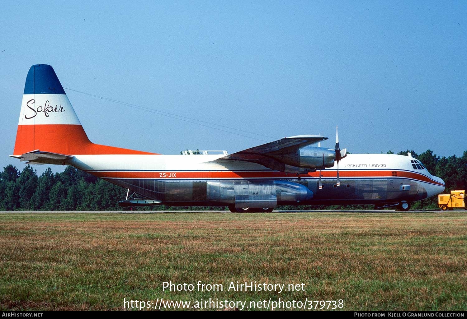 Aircraft Photo of ZS-JIX | Lockheed L-100-30 Hercules (382G) | Safair | AirHistory.net #379738