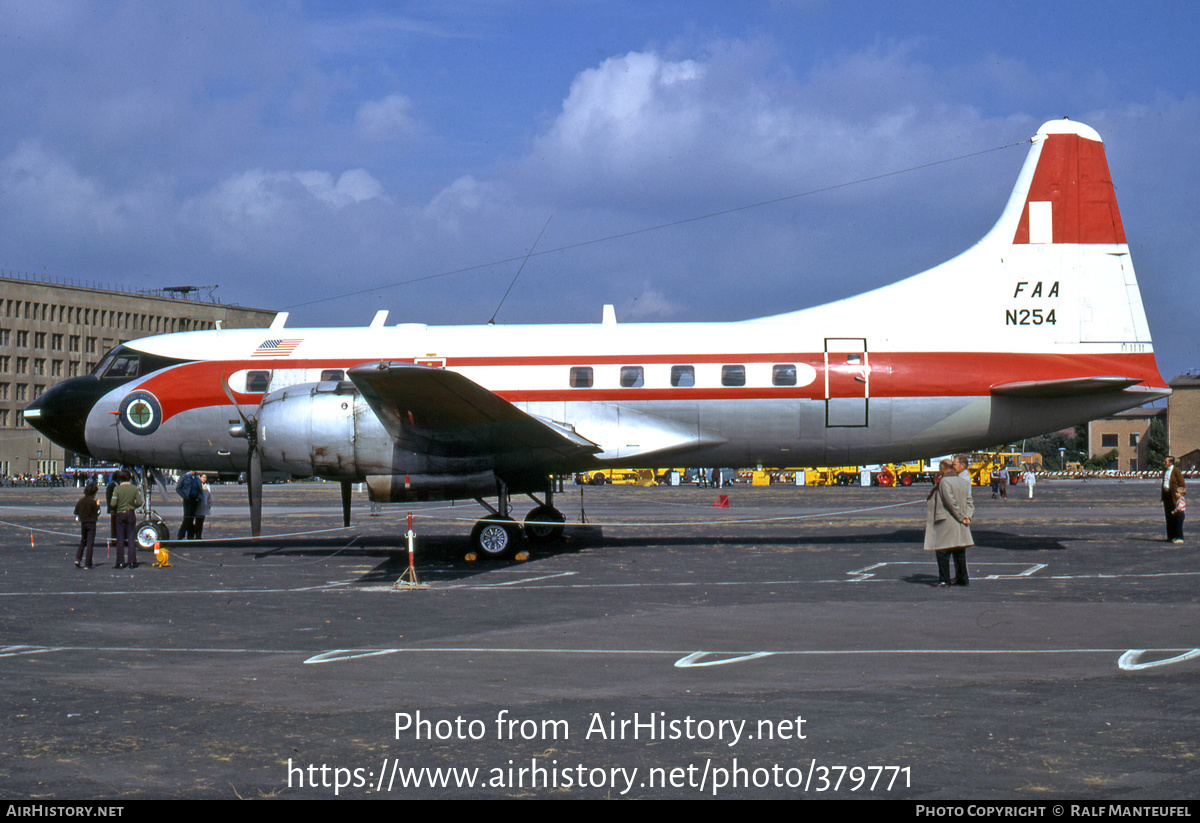 Aircraft Photo of N254 | Convair ET-29C | FAA - Federal Aviation Administration | AirHistory.net #379771