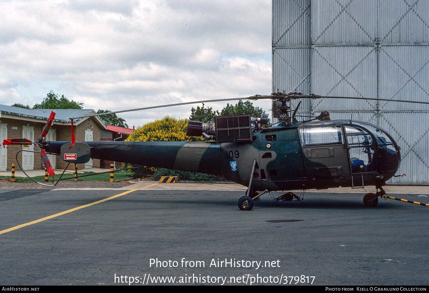 Aircraft Photo of 109 | Aerospatiale SA-316B Alouette III | South Africa - Air Force | AirHistory.net #379817