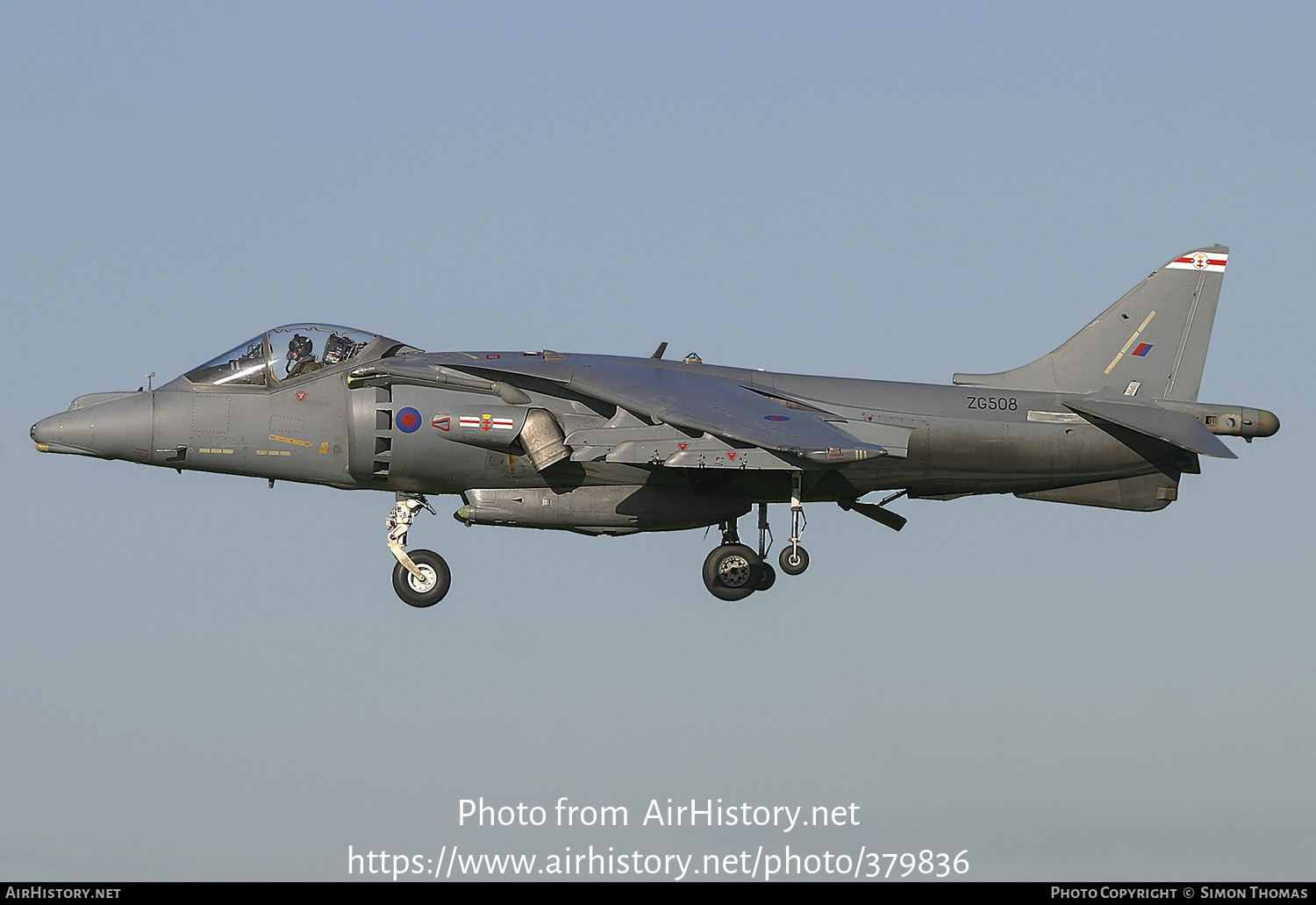 Aircraft Photo of ZG508 | British Aerospace Harrier GR9 | UK - Air Force | AirHistory.net #379836