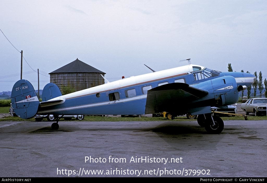 Aircraft Photo of CF-IKM | Beech E18S | AirHistory.net #379902