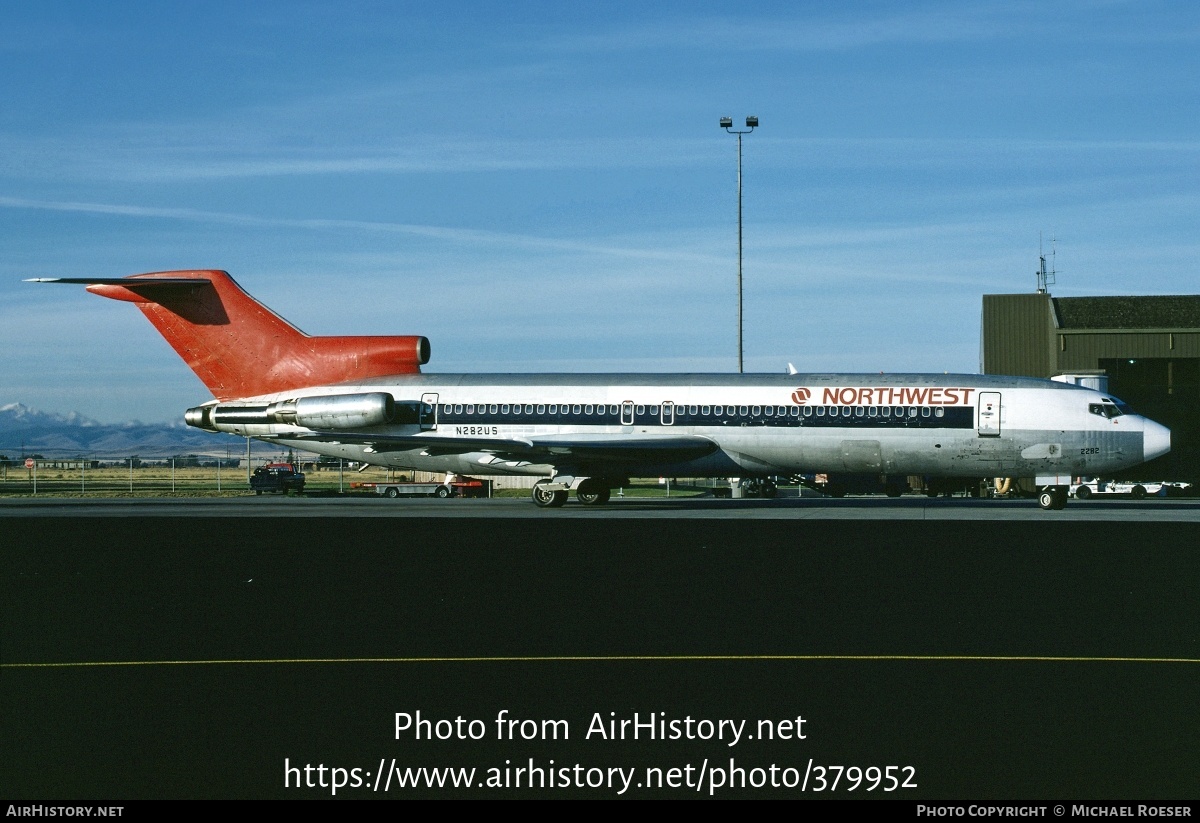 Aircraft Photo of N282US | Boeing 727-251/Adv | Northwest Airlines | AirHistory.net #379952