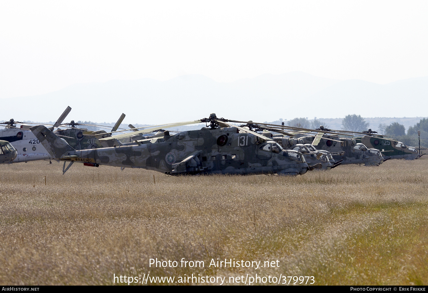 Aircraft Photo of 131 | Mil Mi-24D | Bulgaria - Air Force | AirHistory.net #379973