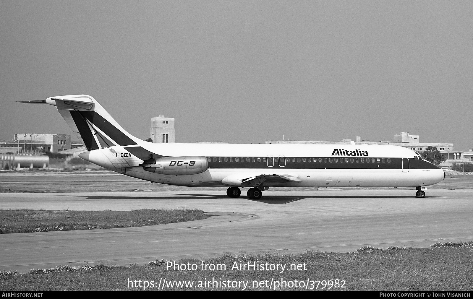 Aircraft Photo of I-DIZA | McDonnell Douglas DC-9-32 | Alitalia | AirHistory.net #379982