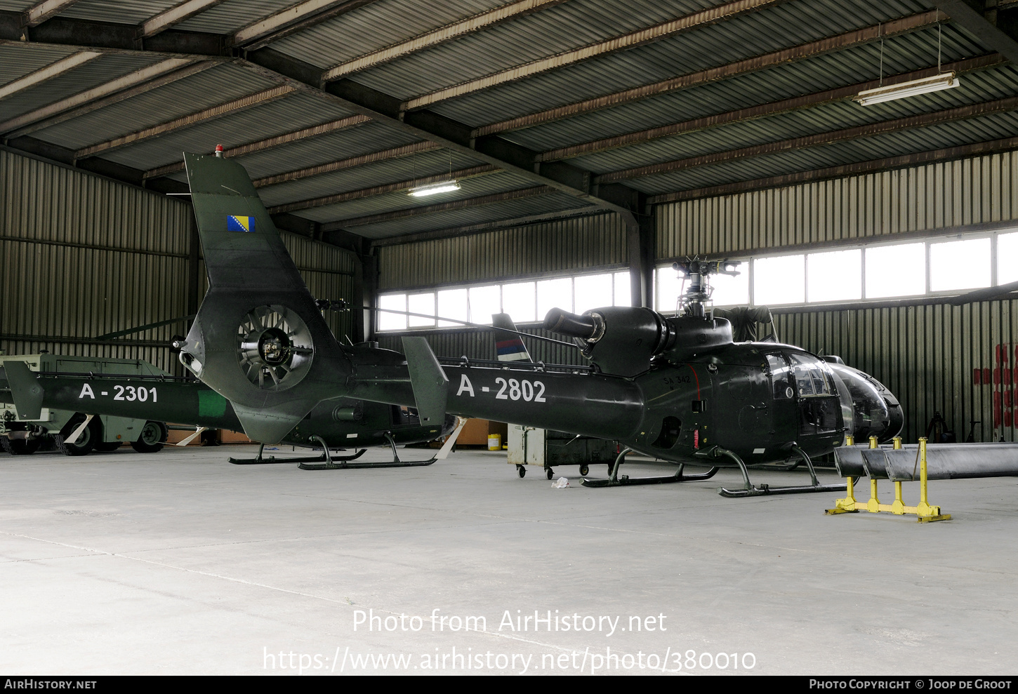 Aircraft Photo of A-2802 | Aerospatiale SA-342L Gazelle | Bosnia and Herzegovina - Air Force | AirHistory.net #380010