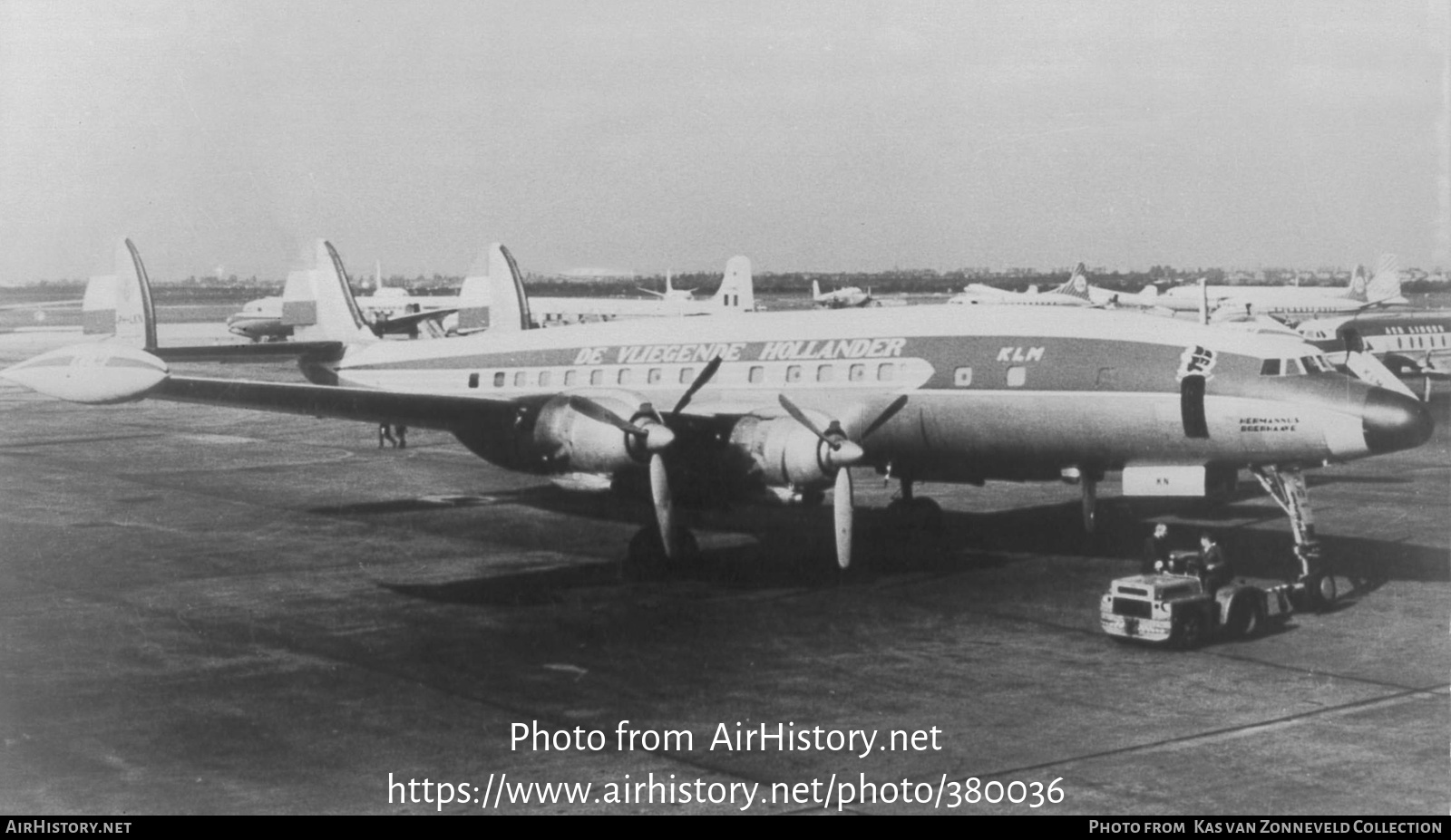 Aircraft Photo of PH-LKN | Lockheed L-1049H Super Constellation | KLM - Royal Dutch Airlines | AirHistory.net #380036